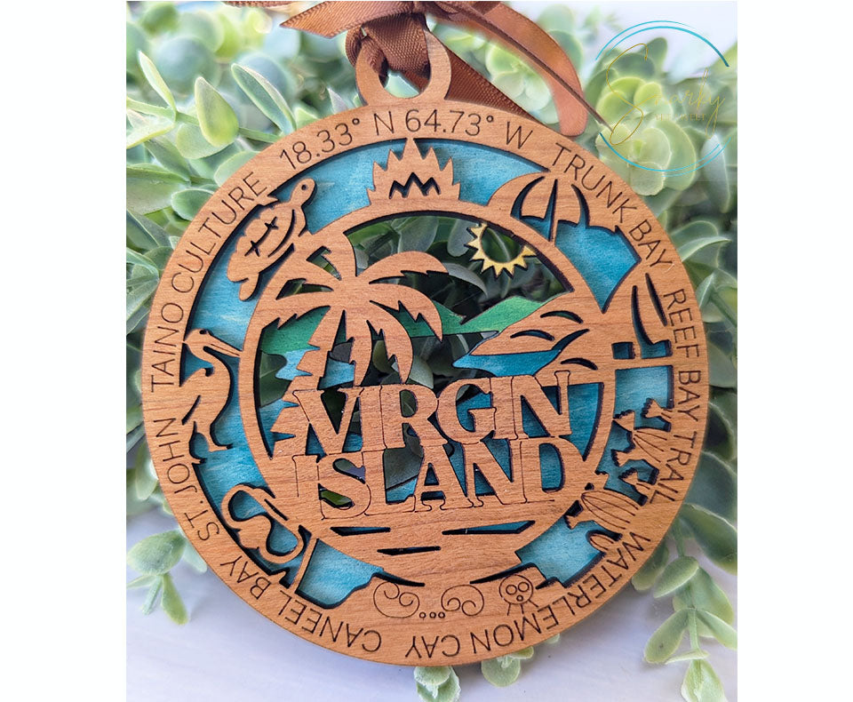 Virgin Island national park ornament