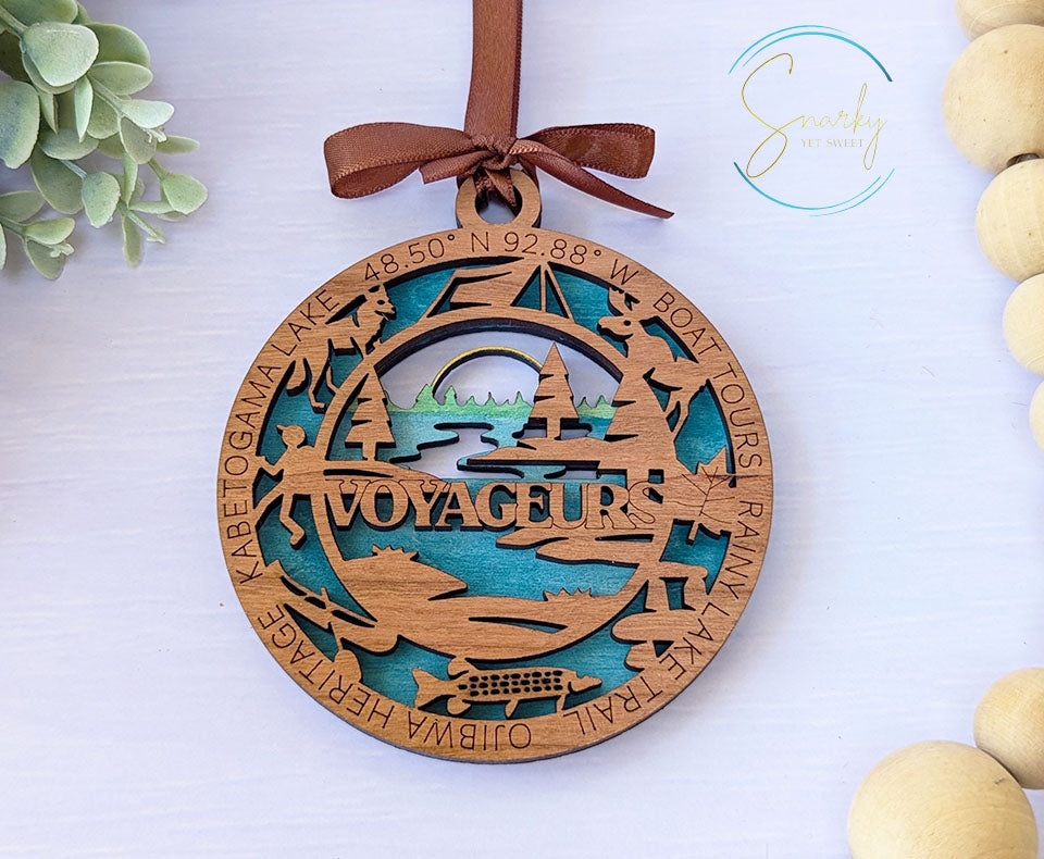 Voyageurs national park ornament