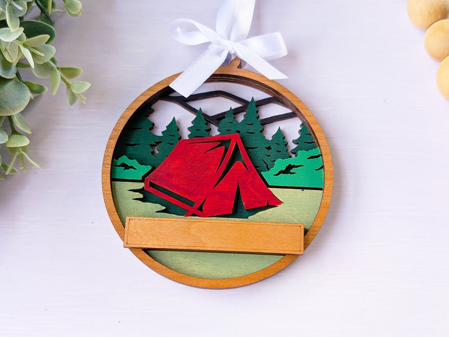 Welcome Campsite Ornament