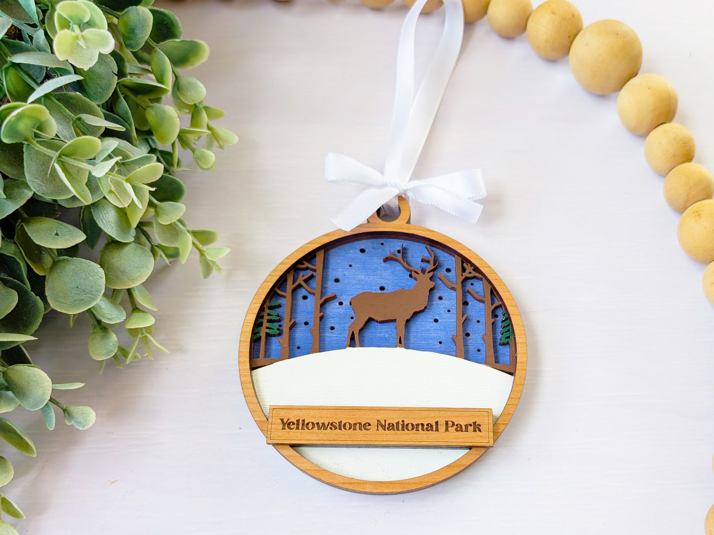 Yellowstone Deer Ornament