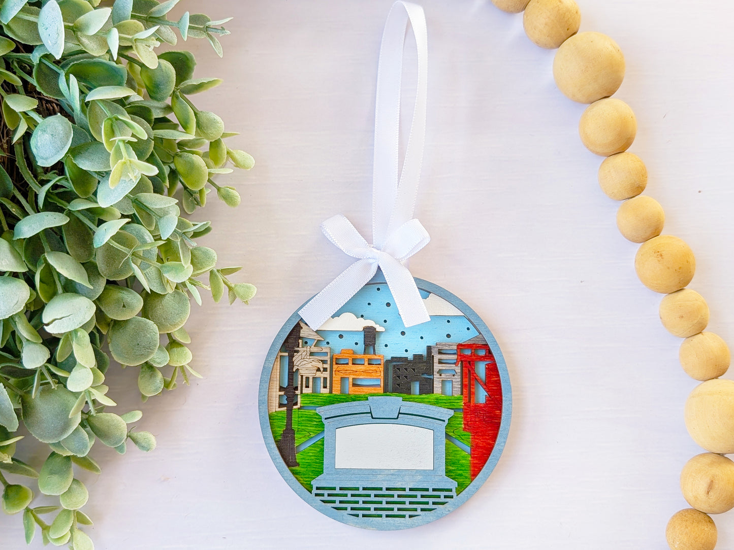 Welcome Downtown Ornament