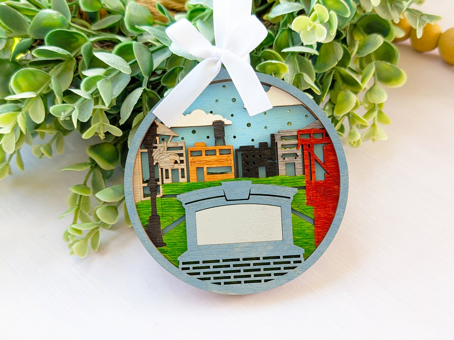 Welcome Downtown Ornament