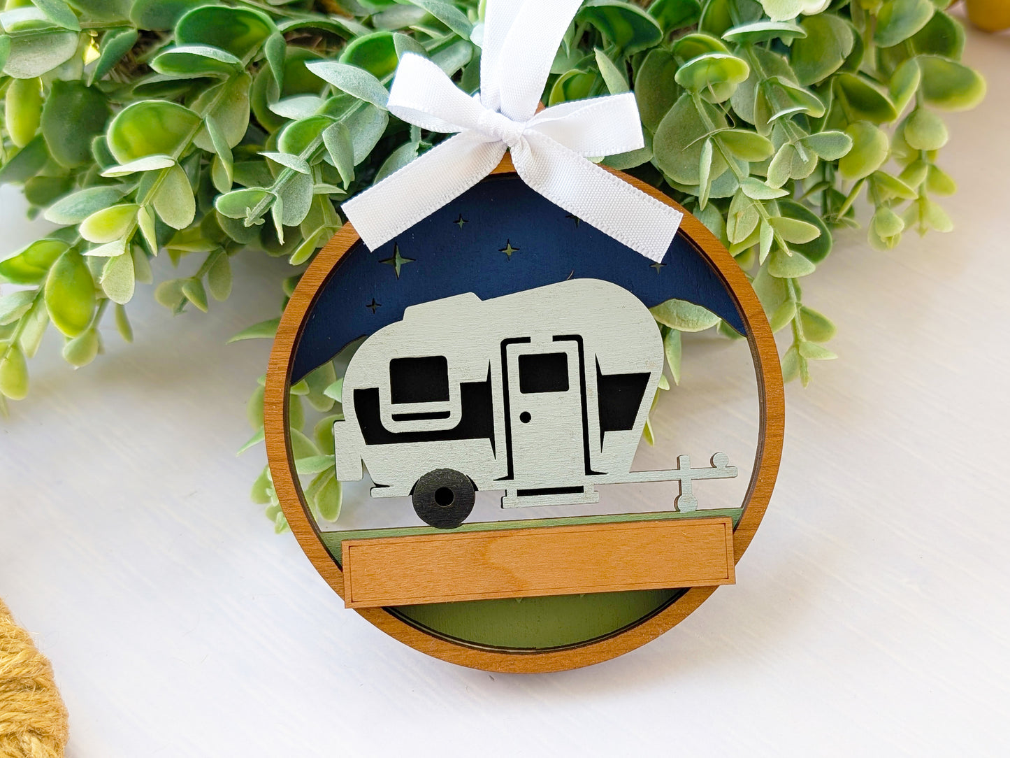Welcome Travel Trailer Ornament