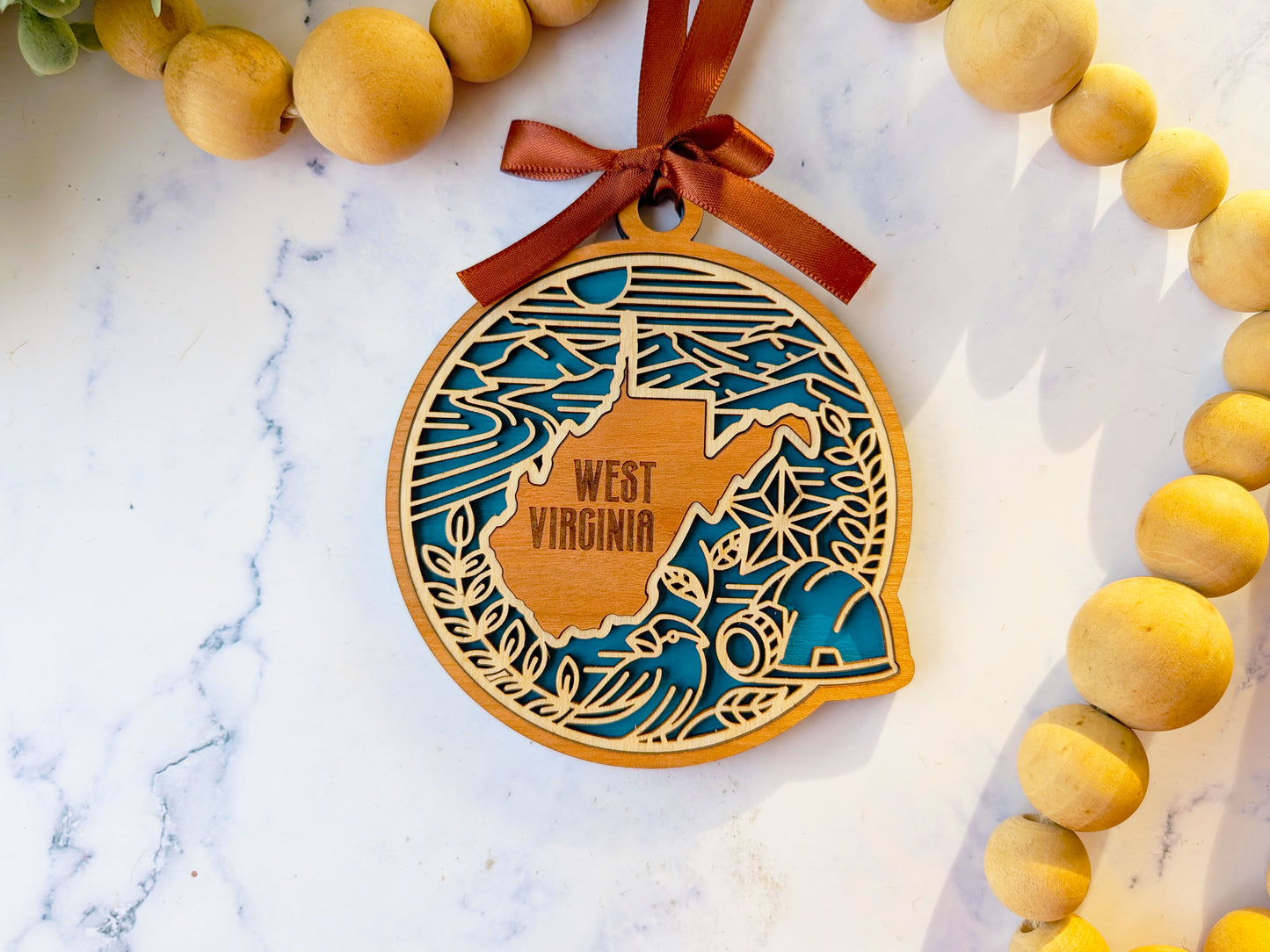 West Virginia Heritage Ornament