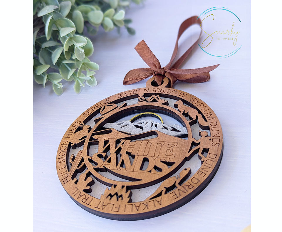 White Sands national park ornament