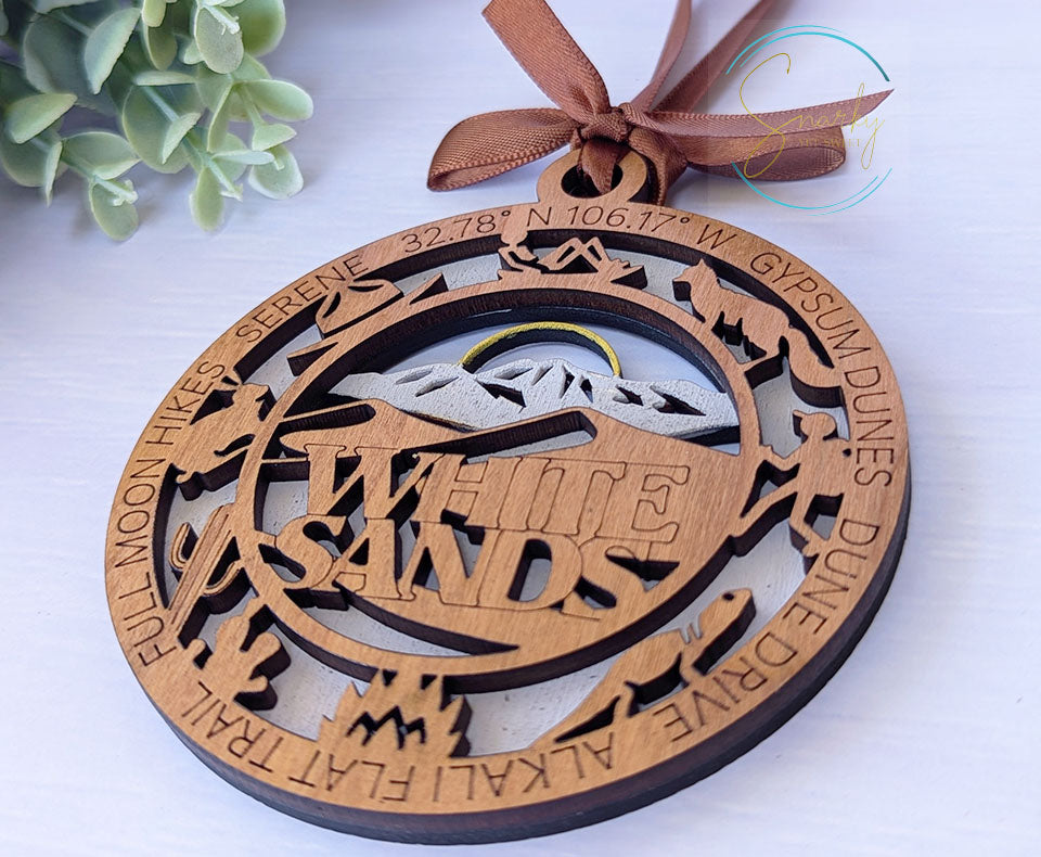 White Sands national park ornament