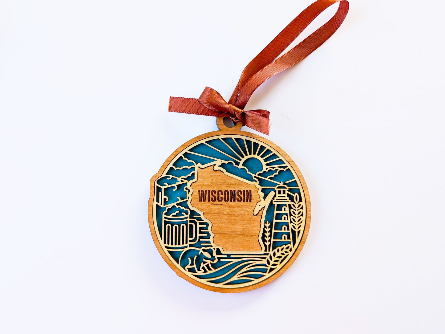 Wisconsin Heritage Ornament