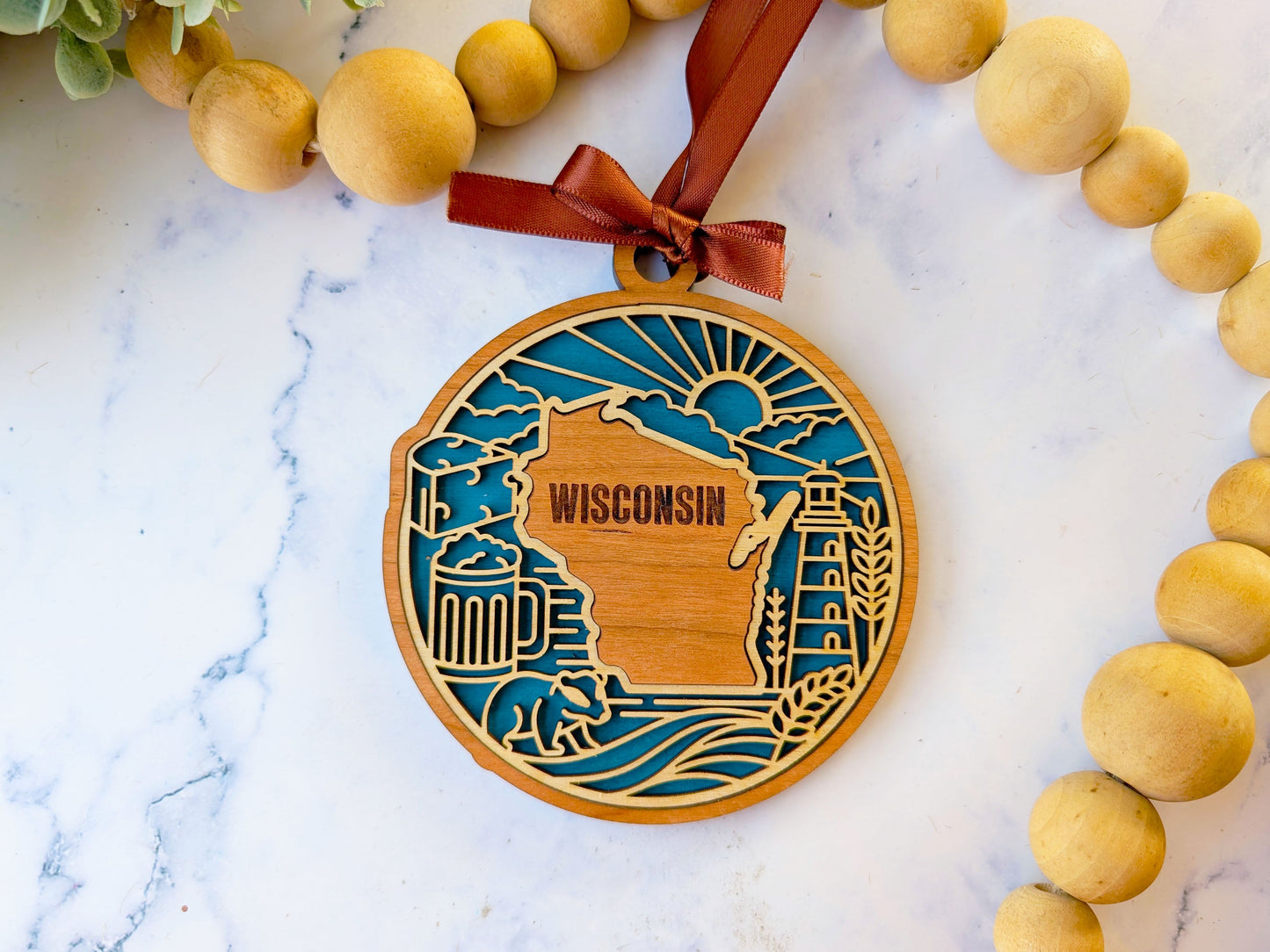Wisconsin Heritage Ornament