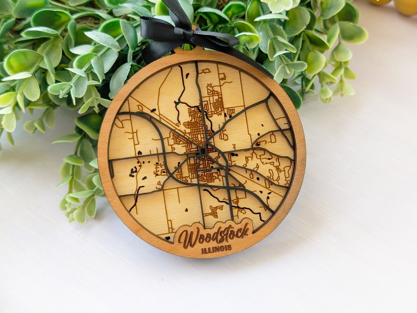 Woodstock IL City Street Ornament, Wholesale