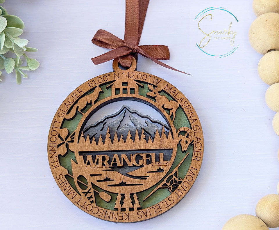 Wrangell national park ornament