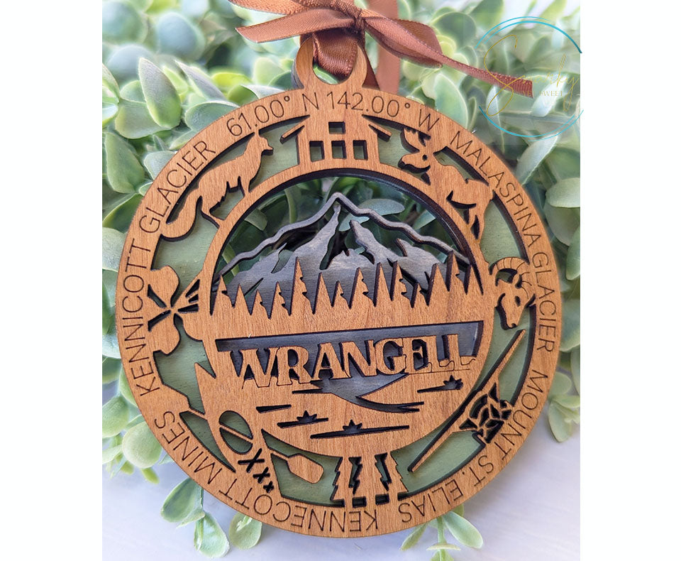 Wrangell national park ornament