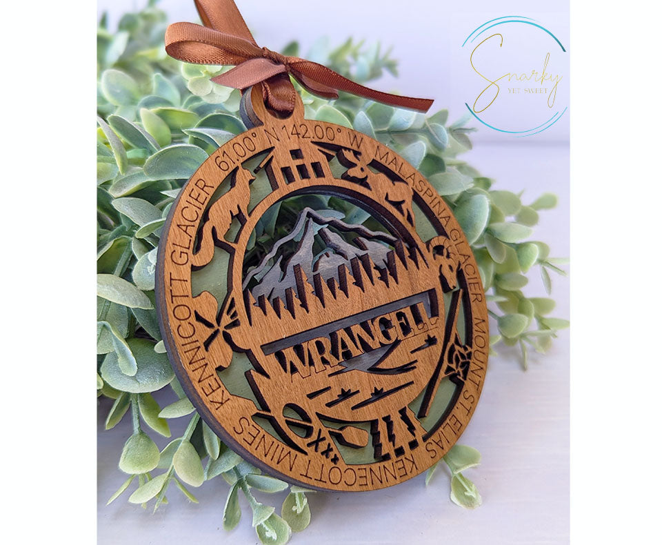 Wrangell national park ornament