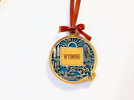 Wyoming Heritage Ornament