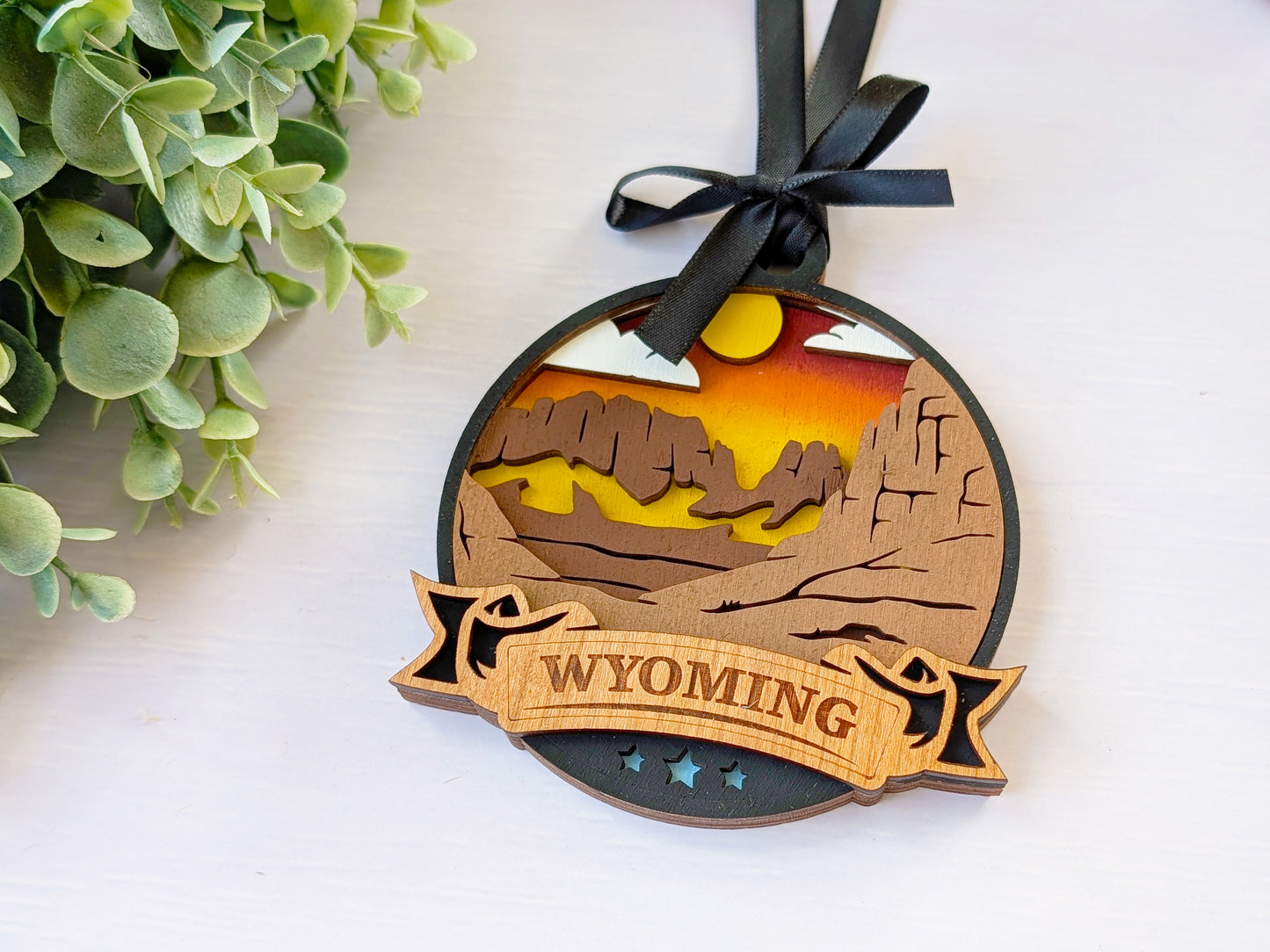 Wyoming Discover Ornament