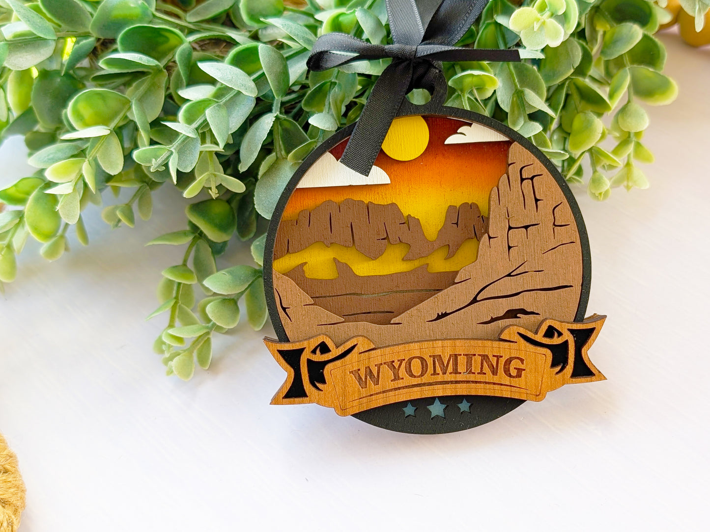 Wyoming Discover Ornament