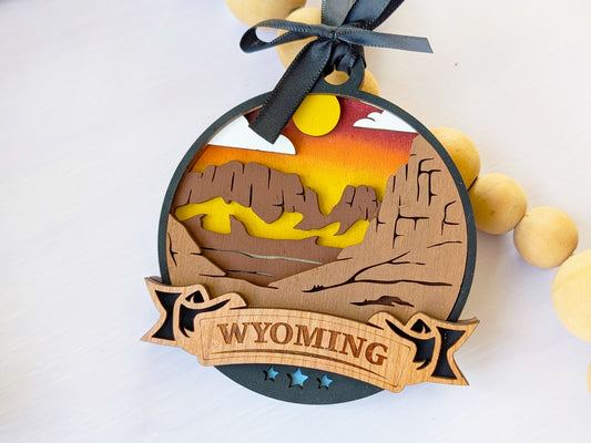 Wyoming Discover Ornament