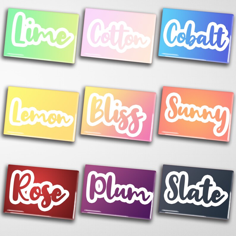 Custom Phrase Magnet 2x3"