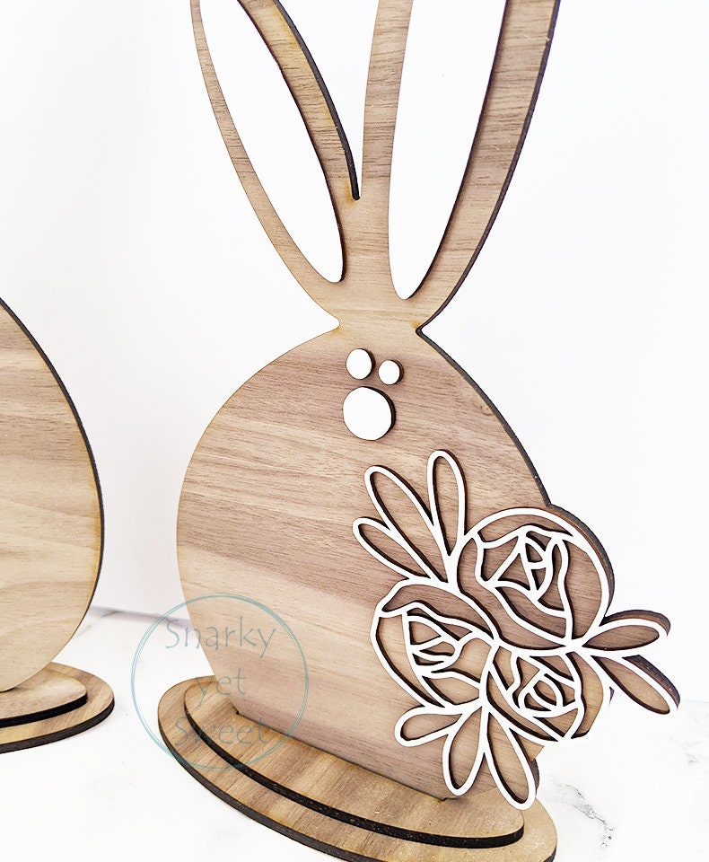 Chubby Bunnies Easter Decor Shelf Sitters