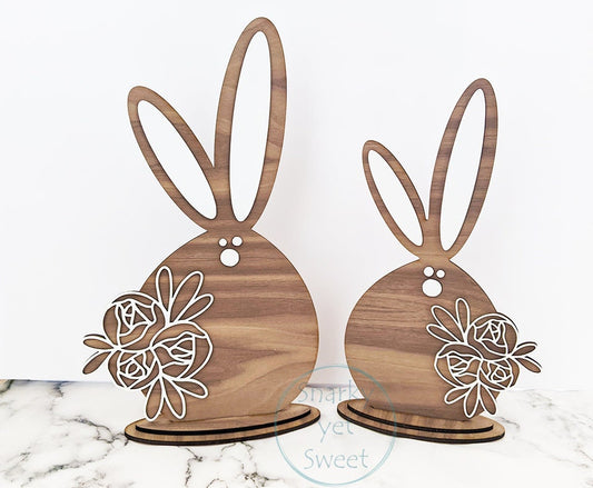 Chubby Bunnies Easter Decor Shelf Sitters