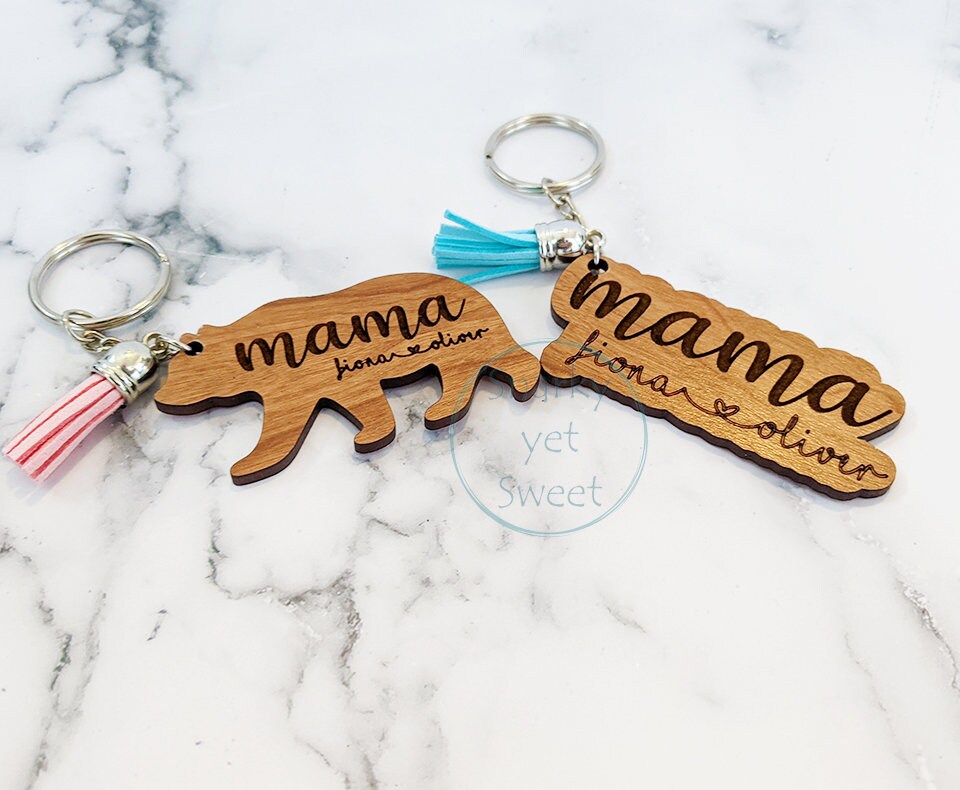Mom & Child(ren) Keychain