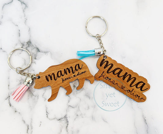 Mom & Child(ren) Keychain
