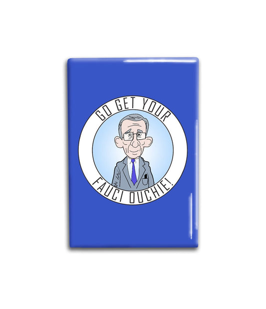 Fauci Ouchie Decorative Magnet, Coronavirus Vaccine Refrigerator Magnet 2x3 inches