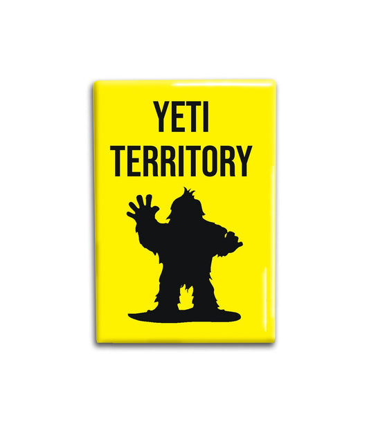 Yeti Decorative Magnet- Cryptid Refrigerator Magnet 2x3 inches