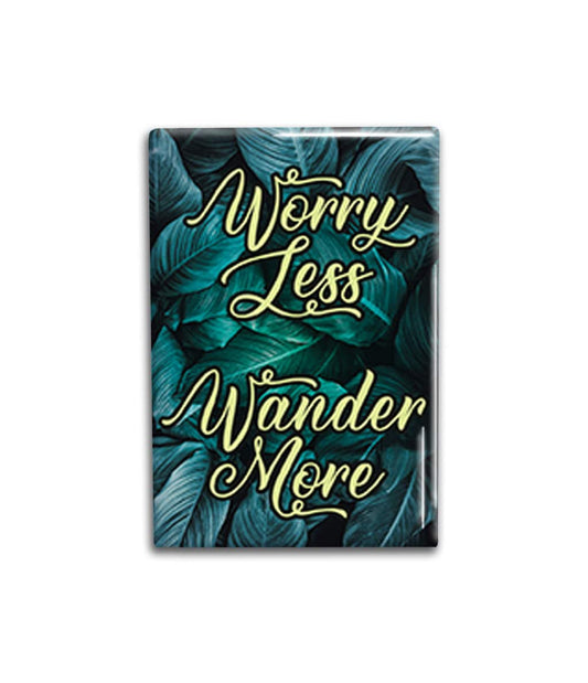 Not All Who Wander Magnet, Inspirational Refrigerator Magnet 2x3 inches