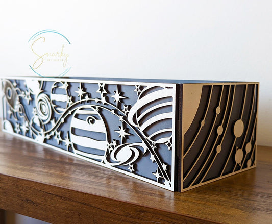 Space Themed Toilet Tank Box