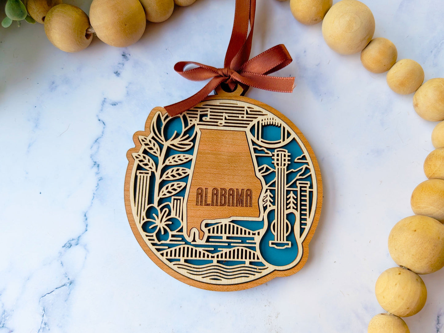 Alabama Heritage Ornament