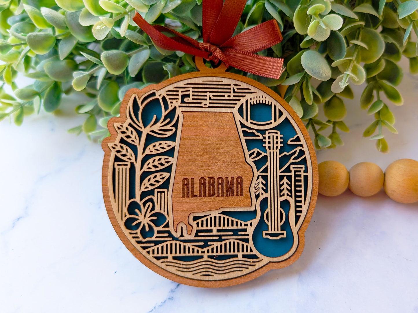 Alabama Heritage Ornament