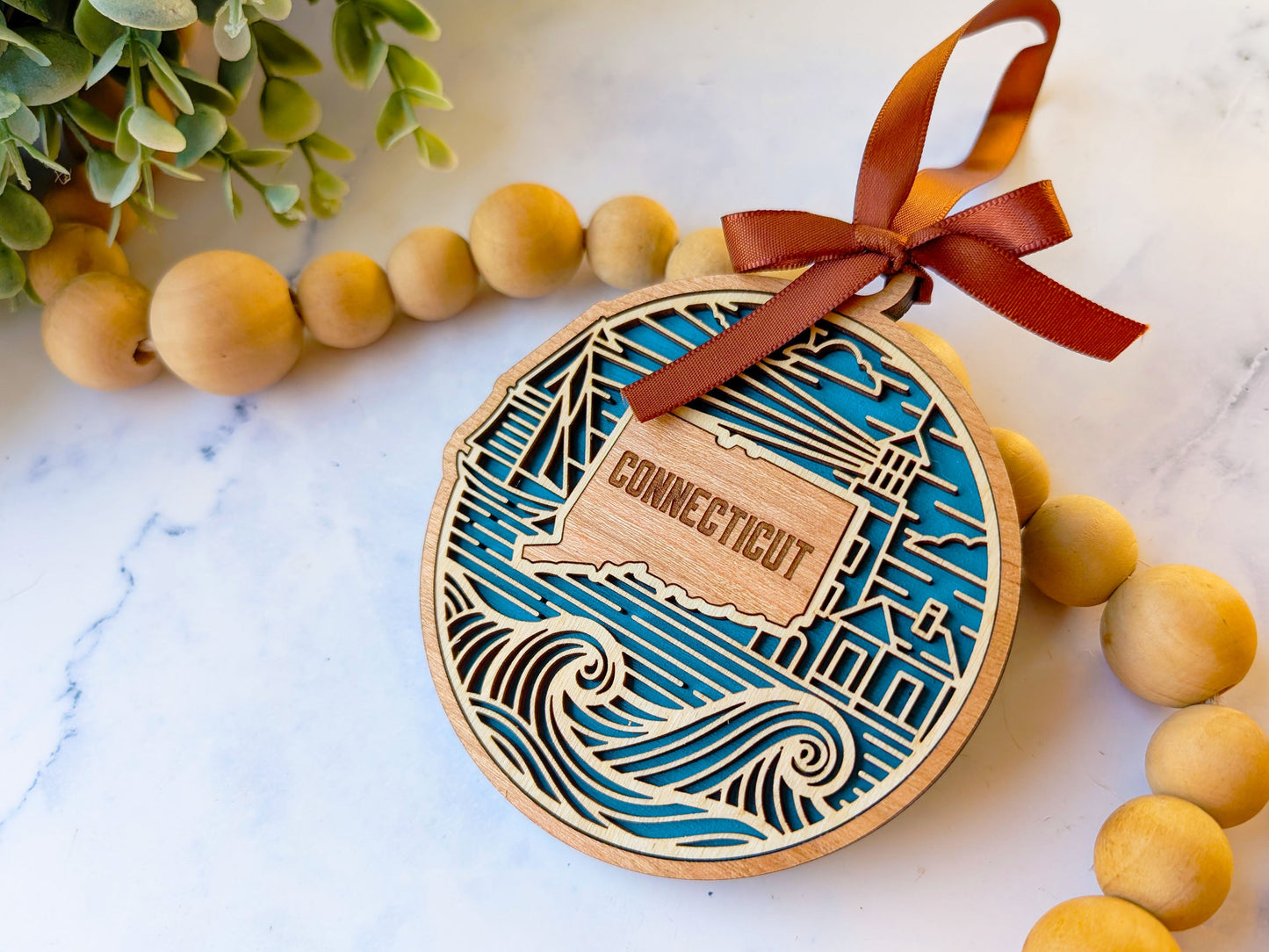 Connecticut Heritage Ornament