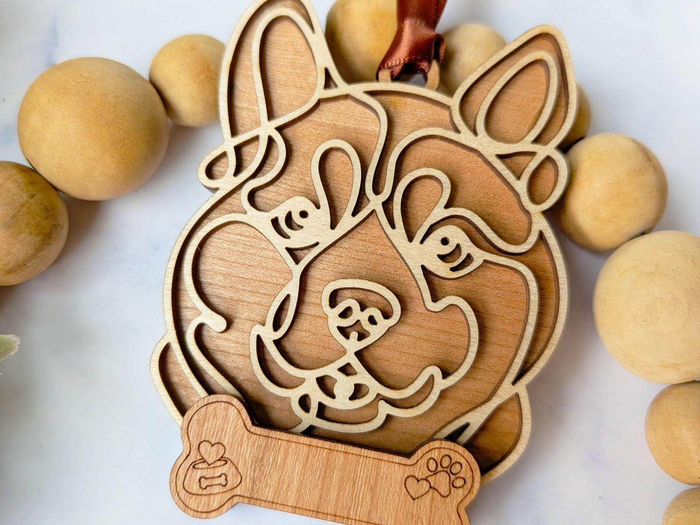 Akita Dog Ornament