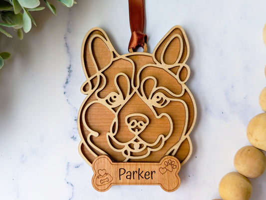 Akita Dog Ornament