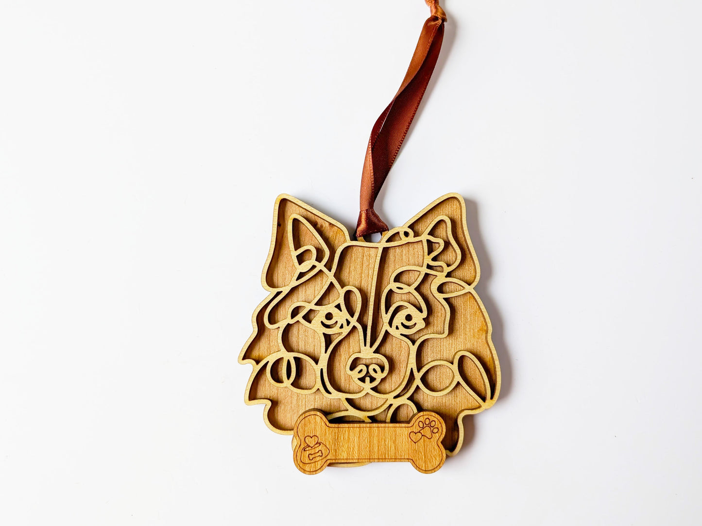 American Eskimo Dog Dog Ornament