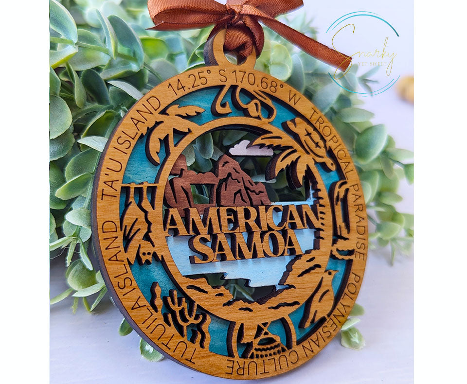 American Samoa national park ornament