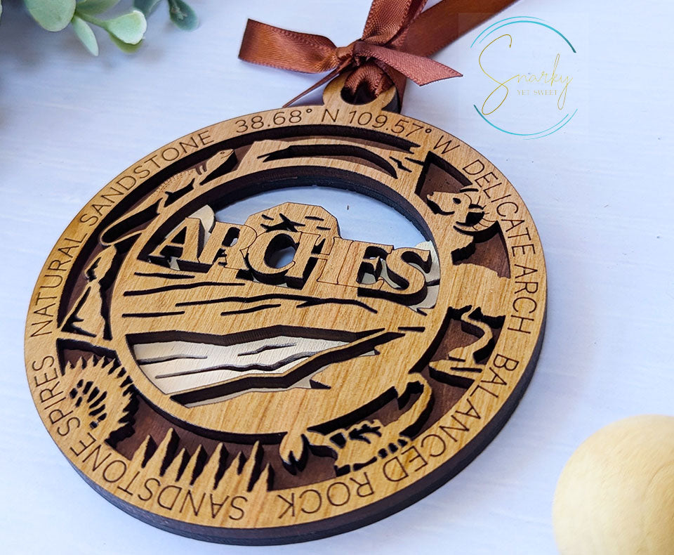 Arches national park ornament