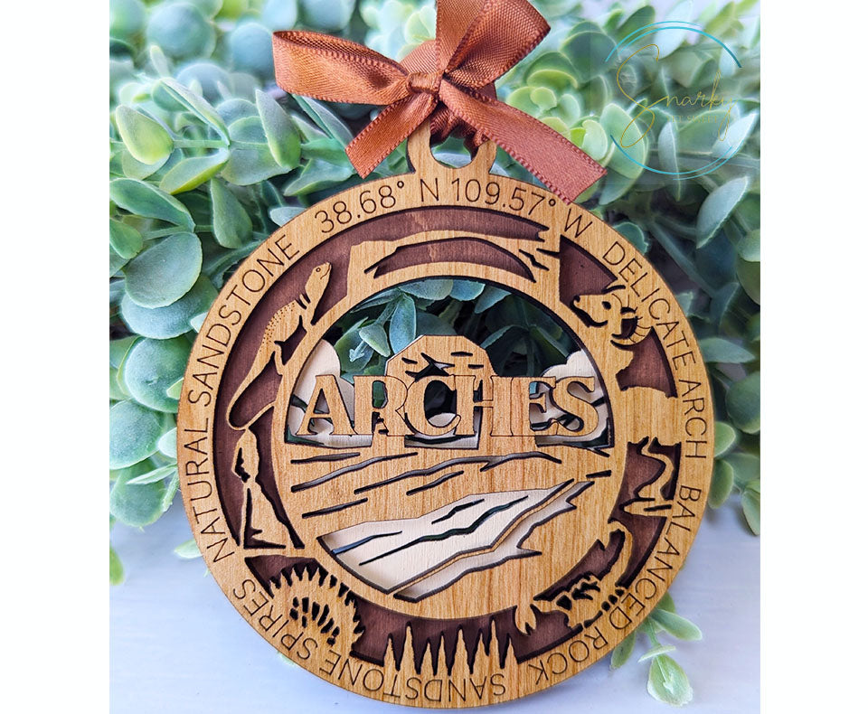 Arches national park ornament