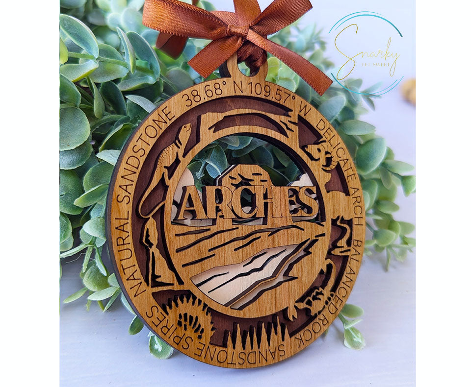 Arches national park ornament