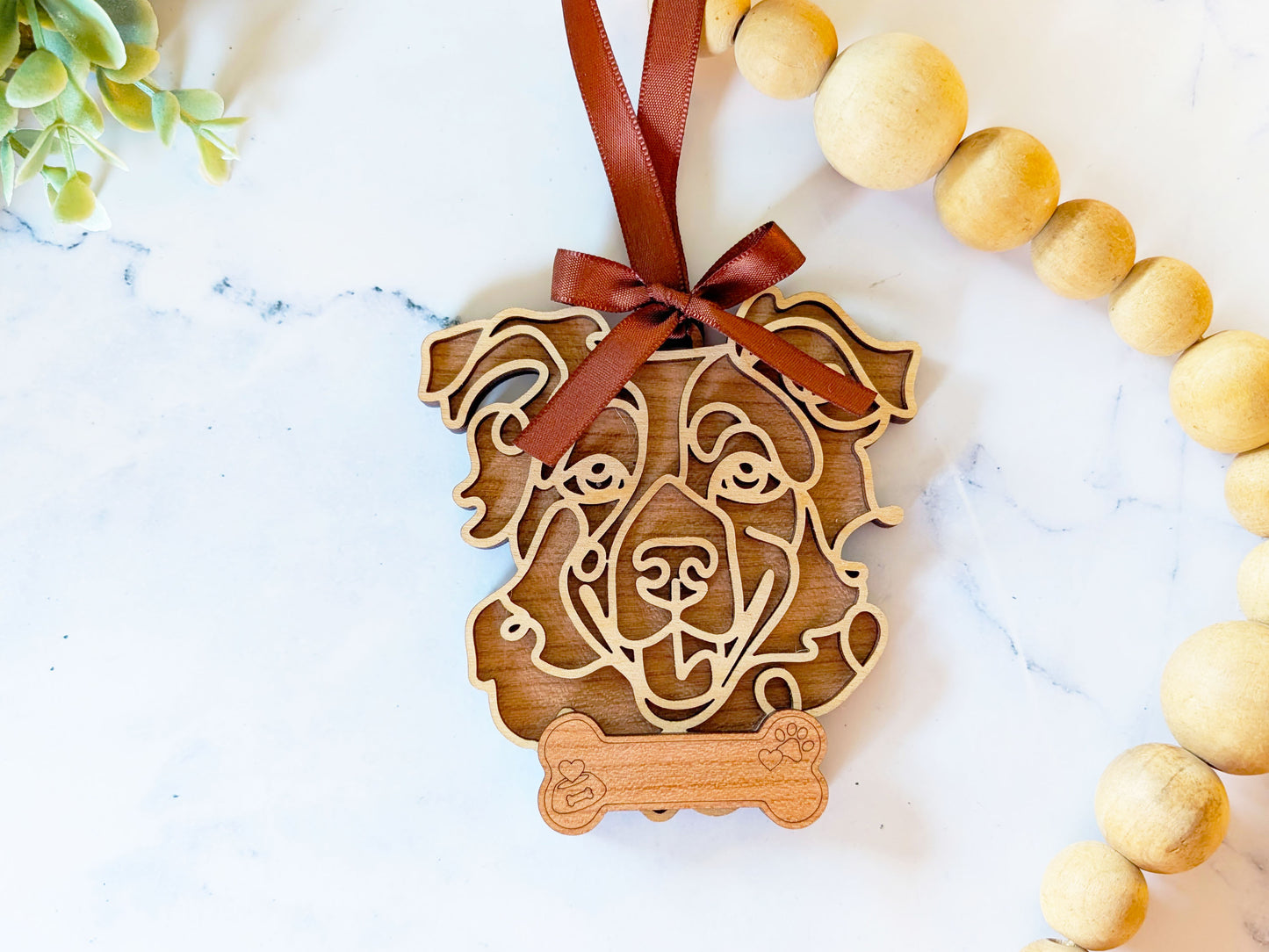 Australian Shepherd Dog Ornament