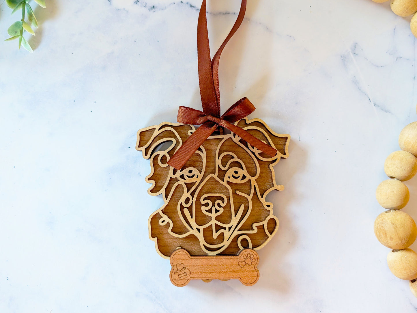 Australian Shepherd Dog Ornament