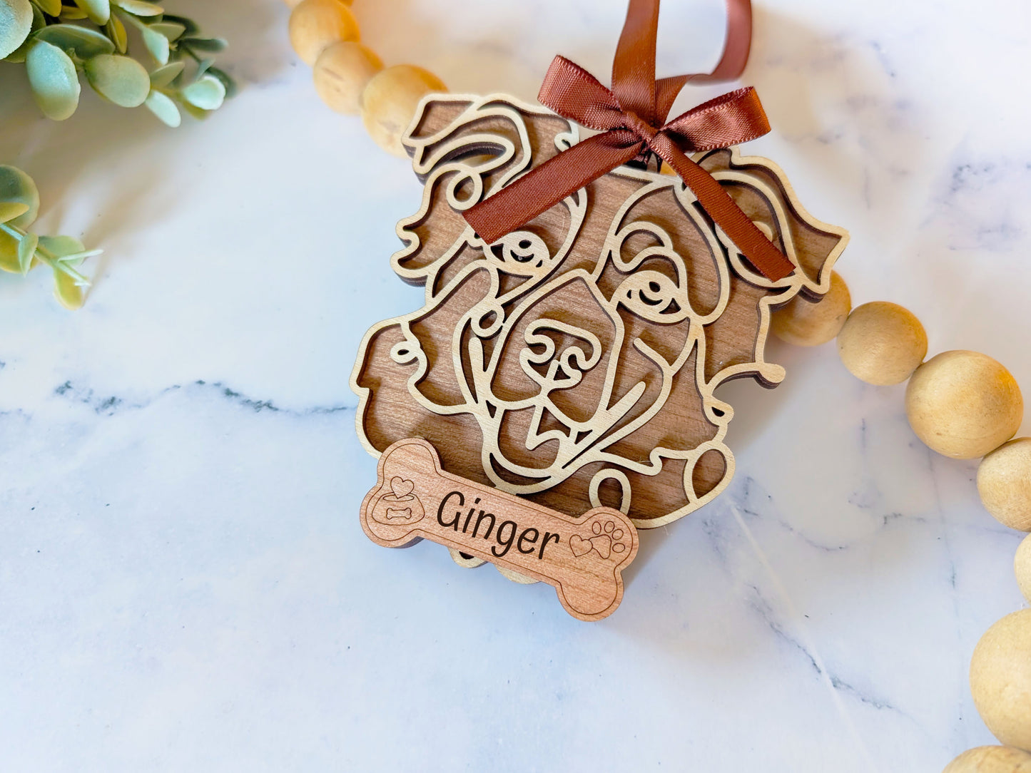 Australian Shepherd Dog Ornament