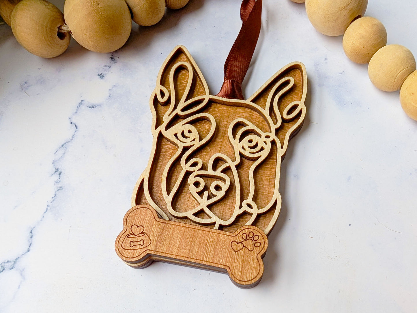 Belgian Malinois Dog Ornament