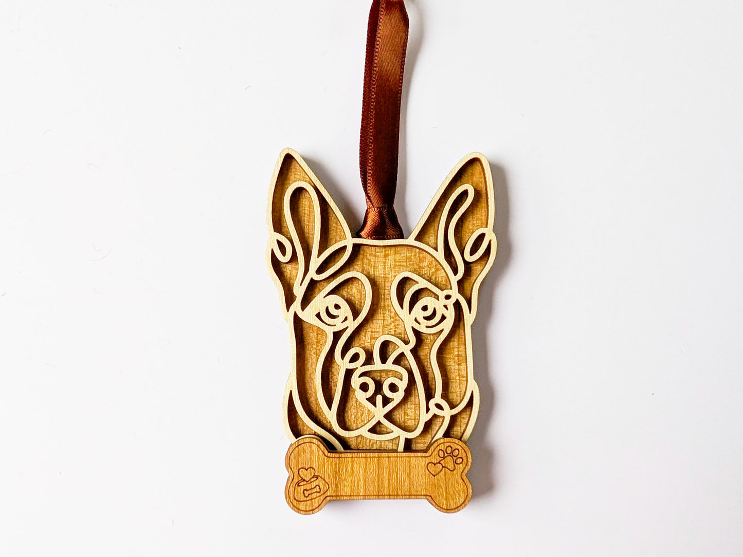 Belgian Malinois Dog Ornament