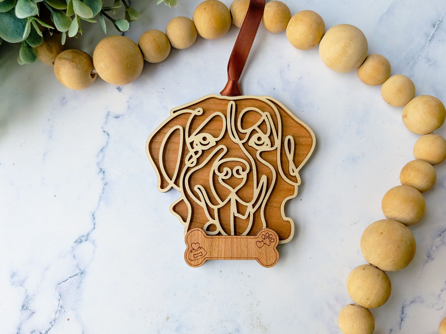 Bernese Mt Dog Dog Ornament