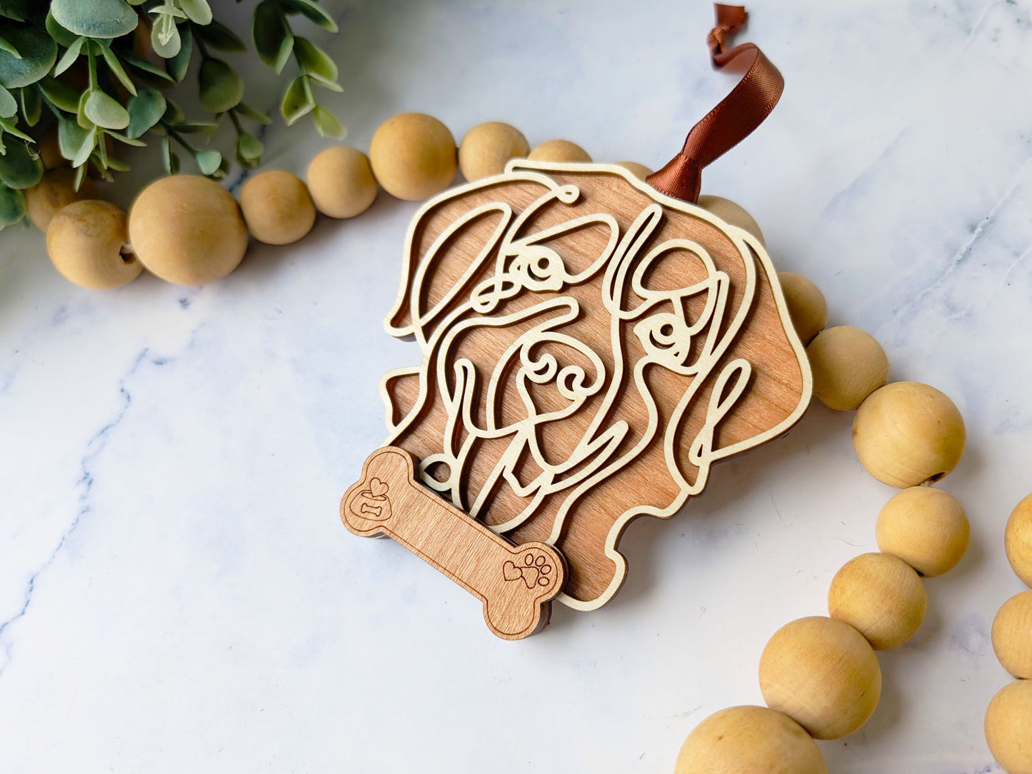 Bernese Mt Dog Dog Ornament