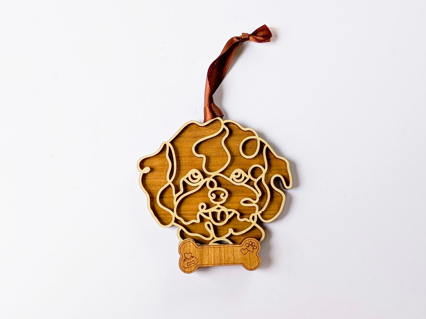 Bichon Frise Dog Ornament