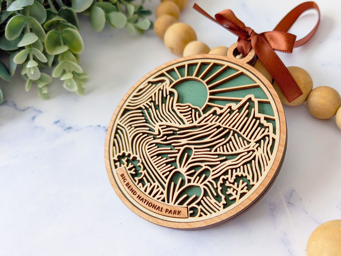 Big Bend national park ornament, Big Bend ornament, Big Bend souvenir, national park gifts, national park ornament, gift for hiker, Christmas gift