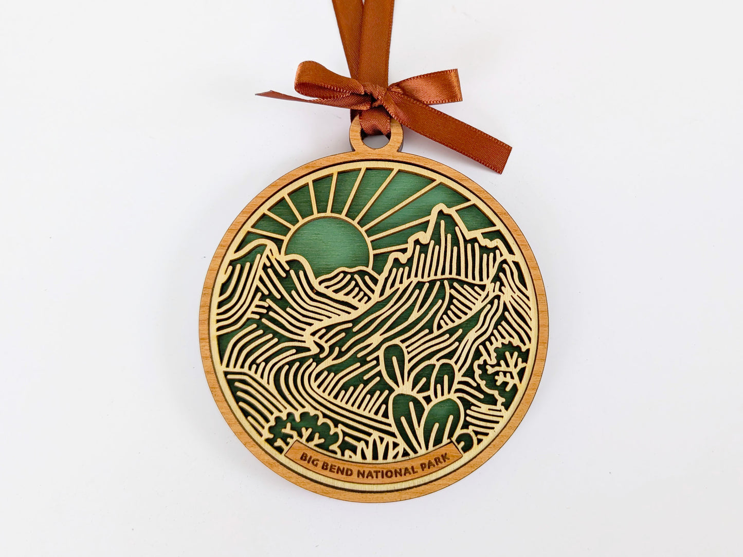 Big Bend national park ornament, Big Bend ornament, Big Bend souvenir, national park gifts, national park ornament, gift for hiker, Christmas gift