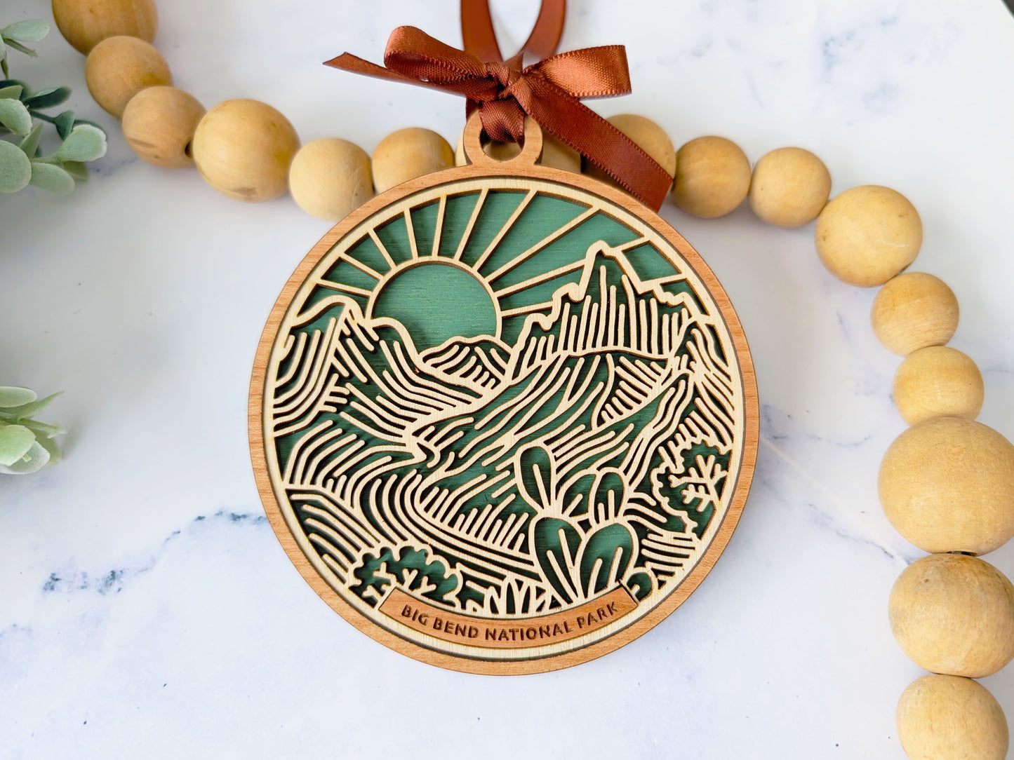 Big Bend national park ornament, Big Bend ornament, Big Bend souvenir, national park gifts, national park ornament, gift for hiker, Christmas gift